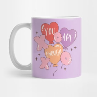 You Are Enough XOXO Happy Valentines Day Mug